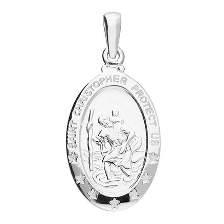 Sterling Silver St Christopher